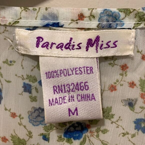 Paradis Miss - Vintage Lace Floral Vest​​ - Picture 3 of 3